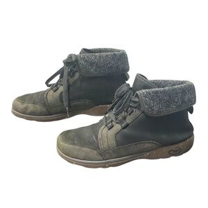 Chaco Women's BARBARY CHUKKA BOOTS J106392 Black US 8‎